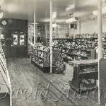 First IGA in Edmonton.  Photograph 1950. This building was demolished in July of 2019