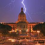 The Alberta Legislature.  Need I say more.  The NDP took office in May 2015 for the first time in Alberta's history.